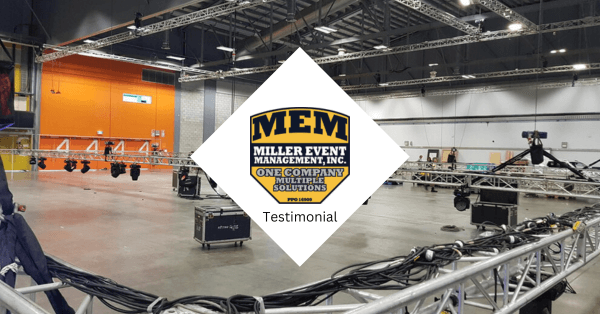 Testimonial – Miller Event Management