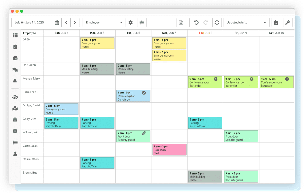 The Power of Visual Scheduling Systems